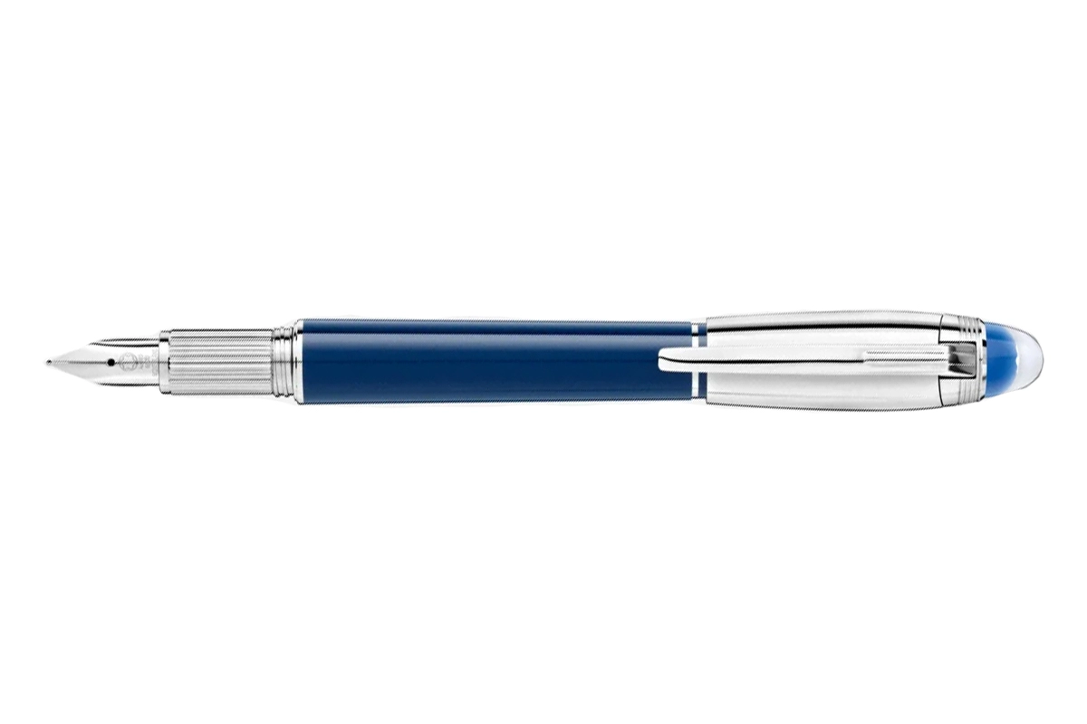 Een Montblanc Starwalker Blue Planet Doué Vulpen koop je bij Pengraveren.nl